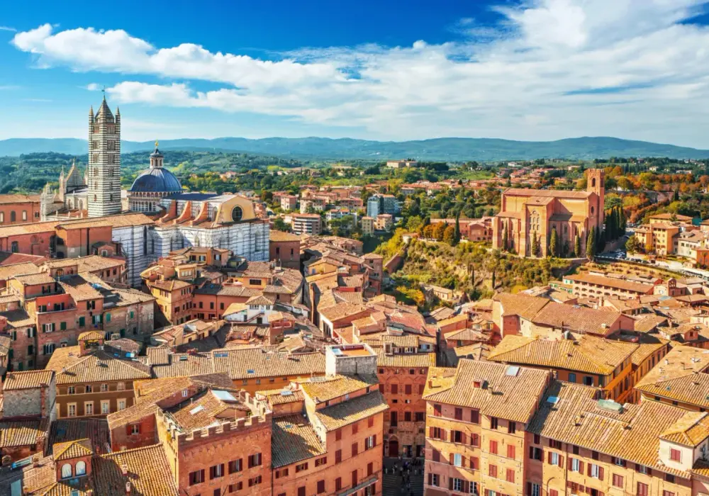 Siena - Jak geografia kształtuje miasto i zwiedzanie
