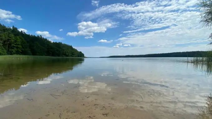 Jezioro Piłakno - Mazury bez tłumu. Cisza, nurkowanie, wędkarstwo